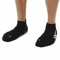 ASICS Court+ Tennis Ankle Socks 1P Performance Black